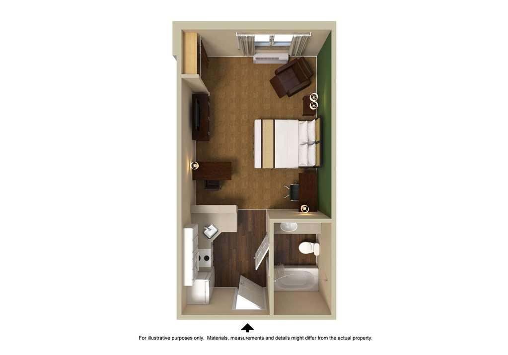 Extended Stay America Select Suites - Des Moines - Urbandale Clive Zimmer foto